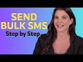 Send Bulk SMS Using Your Phone Number - Full Demonstration ( 2025 )