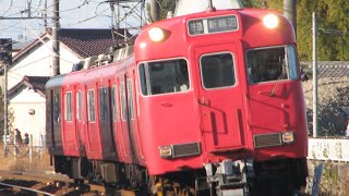 「三河ワンマン脱走車」6000系6015F 名鉄 犬山線 江南駅〜柏森駅間にて