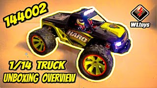 New WLToys 144002 Monster Truck | First Look Unboxing Overview