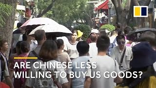 US-China trade war: are Chinese consumers less willing to buy American goods?
