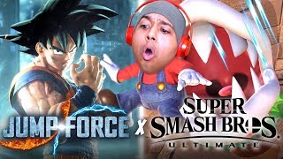 2 GAMES 1 GAMEPLAY MAJOR L'S [PIRANHA PLANT SMASH x JUMP FORCE]