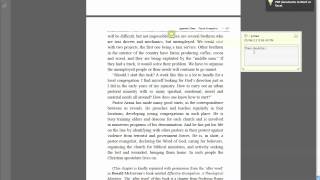 Proof reading a PDF file