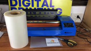 How to Use Laminator Machine / hot n cold laminator machine