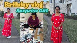 My Birthday Vlog / Unexpected  gift  / Tamil vlog / / Andipatti to America