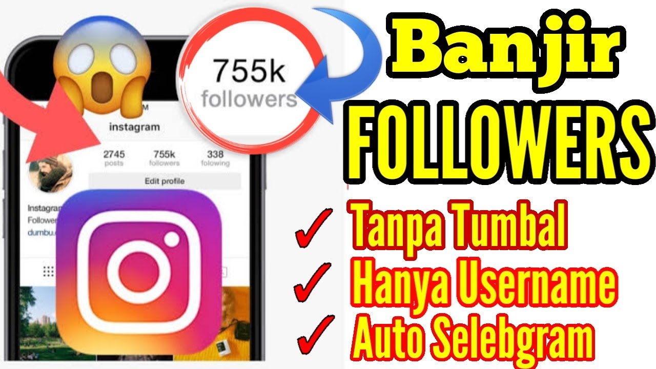 Cara Menambah Followers Instagram Akun Real Youtube