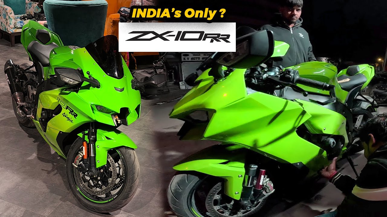 Kawasaki Zx10r Modified To Zx10 Rr It S A Rare Super Bike Youtube