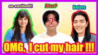 I cut my hair - from a rock star to a Korean idol challenge