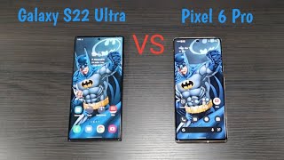Samsung Galaxy S22 Ultra vs Google Pixel 6 Pro Speaker Comparison