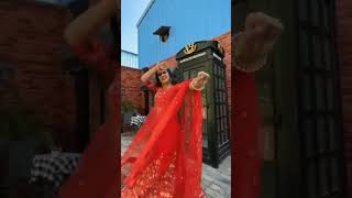 Pranjal Dhiya Dance 💃 on Nangad Song #shorts #youtubeshorts #viral