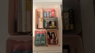 Organize my makeup drawer with me! #makeup #organize