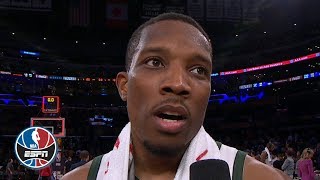 Eric Bledsoe talks 31-point performance vs. Lakers after contract extension | After the Buzzer