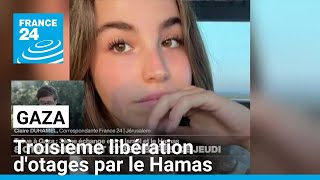 Troisième libération d'otages par le Hamas : \