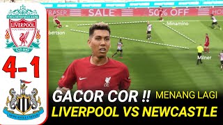 GACOR ‼️ LIVERPOOL MENANG 4-1 VS NEWCASTLE 🤩 2 GOL DIAZ 🔴1 GOL SALAH 🔴 1 GOL FIRMINO 🔴 PREDIKSI 😜