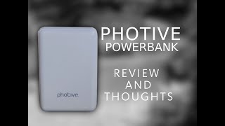 Photiv Power bank Charger Review and Thoughts