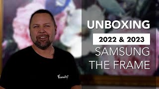 2022 & 2023 Samsung The Frame Unboxing & Review of Anti-Glare Matte Display