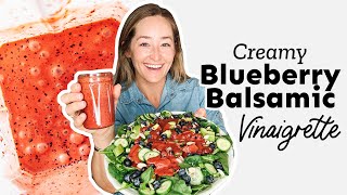 Creamy Blueberry Balsamic Vinaigrette