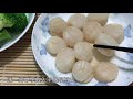 西蘭花炒帶子｜鎖住肉汁更彈牙｜stir fried broccoli and scallops