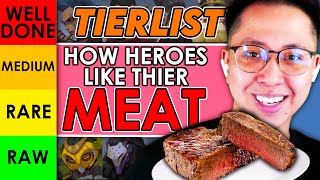 KarQ ranks how each OW hero likes their steak (Tier List)