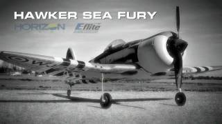 Hawker Sea Fury 480 ARF by E-flite