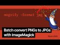 PNG to JPG with ImageMagick