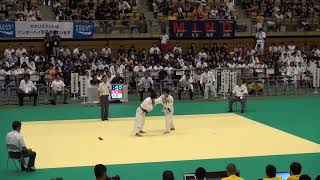 2016年IH 柔道 女子 48kg級 決勝 和田君華（大成）vs 金知秀（夙川学院）