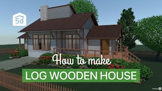 Log Wooden House by Planner 5D