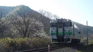 【JR北海道】江差線廃止当日　神明駅　江差方面