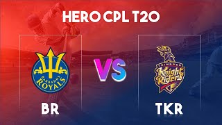 🔴BR sv TKR Live Caribbean Premier League 2021 | BR vs TKR Live Commentary & Score | TKR vs BR CPL