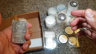 46 Silver Ounces UNBOXING after the 15% Price SLAM