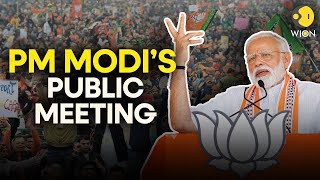PM Modi Live: Public meeting in Bishnupur, West Bengal| Lok Sabha Election 2024 | WION LIVE