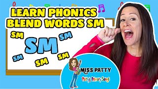 Learn Phonics Song for Children Blends Songs Letter Sm | Consonant Song for Kids by Patty Shukla