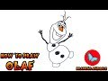 How To Draw Olaf From Frozen | Drawing Animals