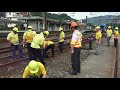 台鐵 瑞芳車站 鐵安演習 宜蘭區大隊各類災害事故演習