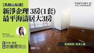 (已售)【馬鞍山新港城🏠】最平海濤居大3房| 開揚園景，商場上蓋| 新淨企理 3房(1套) | 馬鞍山專家Kat Lam真心推薦！😍