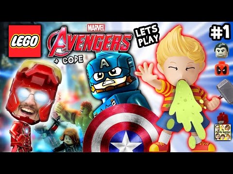Duddy plays LEGO Marvel Avengers #1 w/ Amiibo Lukas Pukas CHEAT CODE (FGTEEV 2016 Gameplay & Haul)