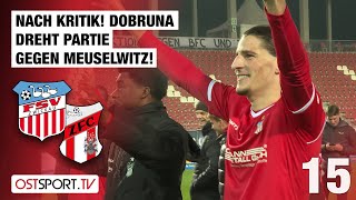 Nach Kritik! Dobruna dreht Spiel gegen ZFC: Zwickau - Meuselwitz | Regionalliga Nordost