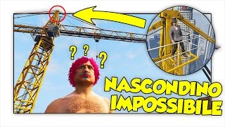 NASCONDIGLIO INTROVABILE SULLA GRU!! - GTA 5 ITA Nascondino w/ Two Players One Console