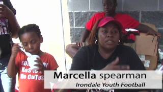 GridIrondale 2009 Irondale Youth Football Association Titans Booster Marcella Spearman IYFA Alabama