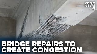 SR 167 commuters face lane closures, WSDOT begins bridge repairs Wednesday night