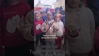 9-year-old Palestinian journalist shares a message from children in Rafah