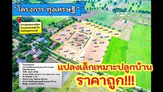 🎊ที่ดินแปลงเล็ก🏘️ เหมาะปลูกบ้าน ราคาถูก เริ่มต้นแค่ 160,000 🔥🔥 200ตร.ว - 1ไร่ สุพรรณบุรี โฉนดครุฑแดง