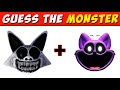 Guess The Monster By Emoji & Voice | Poppy Playtime Chapter 3 + Zoonomaly | Catnap, Smile Cat