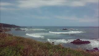 【日本の風景動画】越前海岸、東尋坊付近【youtube 】【Japanese landscape】Echizen coast, near the Tojinbo