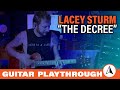 Lacey Sturm - The Decree (Guitar Playthrough)