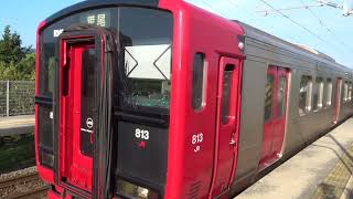 813系+817系+817系 普通列車荒尾(二日市)行 都府楼南駅発車！