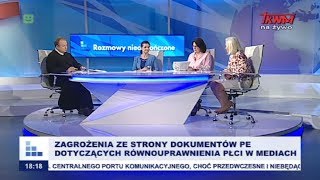 RN: Zagrożenia ze strony dokumentów PE dotyczących równouprawnienia płci w mediach