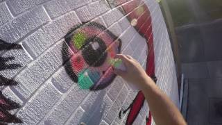 White Squirrel Mural - Trinity Bellwoods Park - Toronto