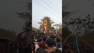 kuttankulangara Arjunan mass entry  chalissery pooram