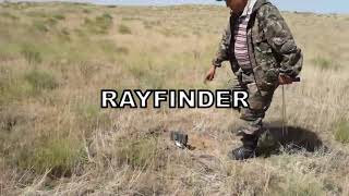 RAYFINDER gold detector searching for treasure & coins in Kazakhstan