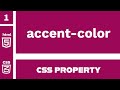 CSS Property : accent-color explained !